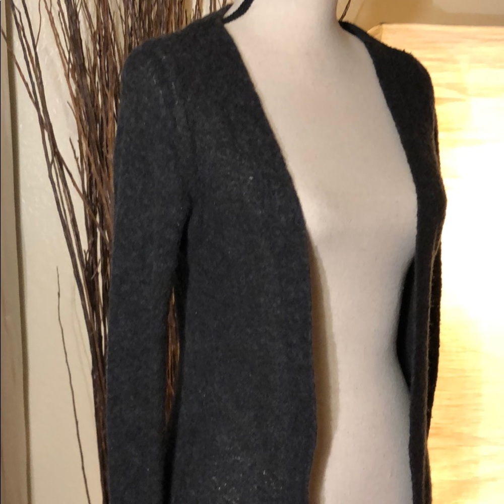 FREE PEOPLE • Charcoal Gray Duster - Picture 1 of 5